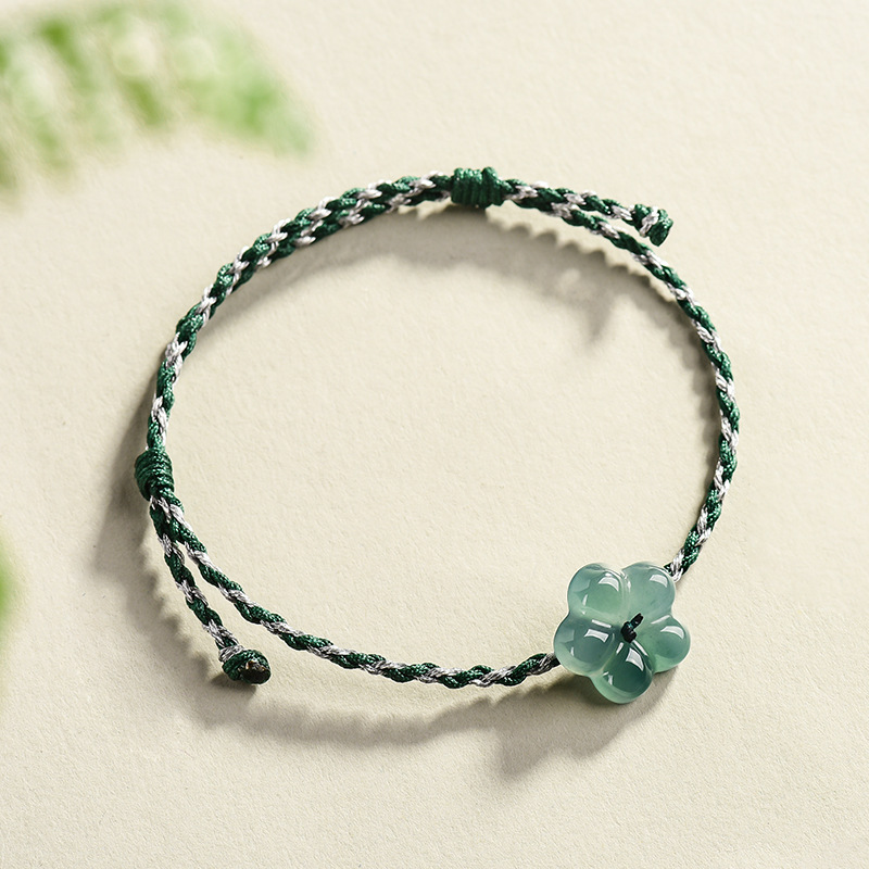 Burmese Jadeite Flower Bracele - Bracelets recension och pris