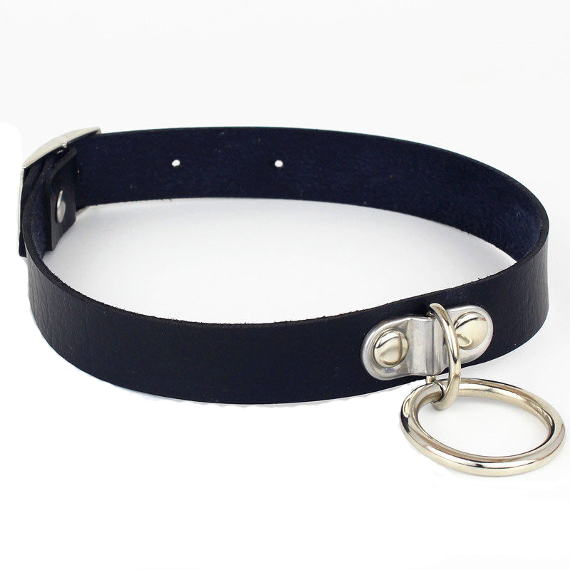 Sexy Spike Punk Collar Leather - Goth Punk Spike Choker recension och pris