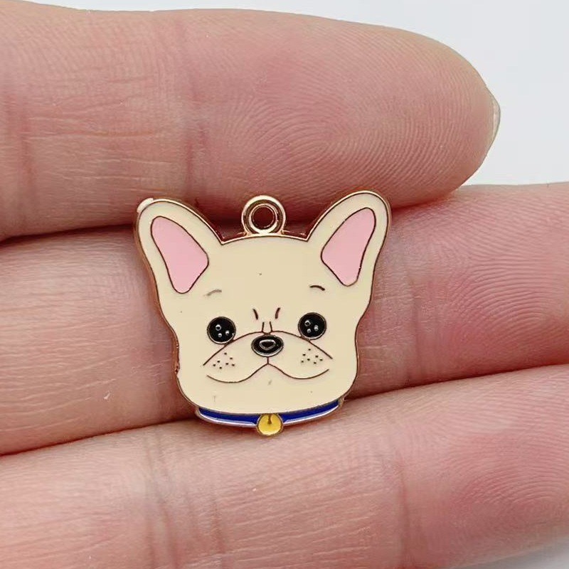 12pcs cartoon pet spotted dog  - Earrings recension och pris