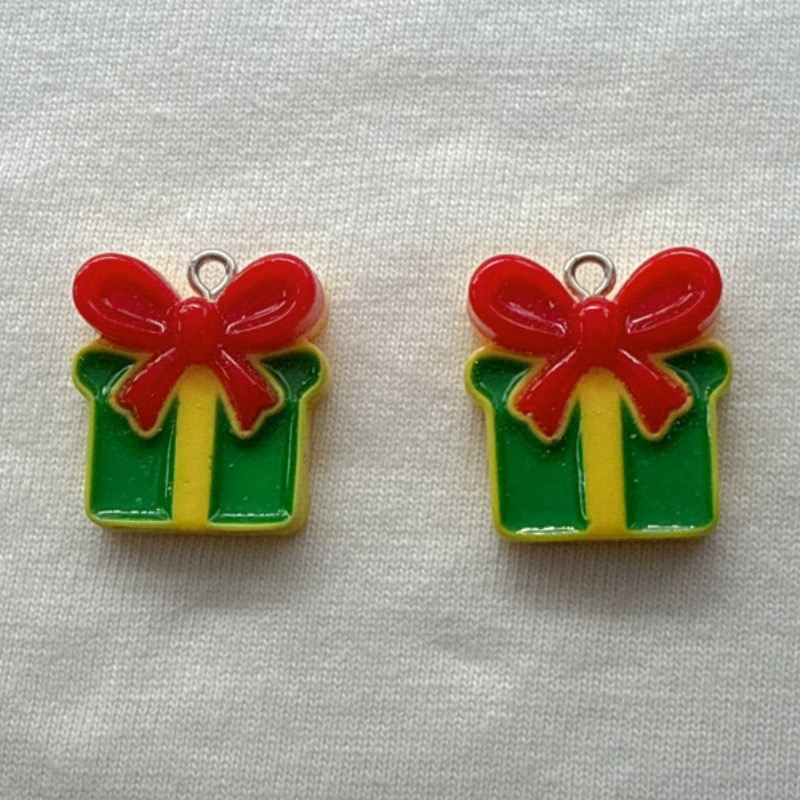 10pcs Christmas Cartoon Series - Earrings recension och pris