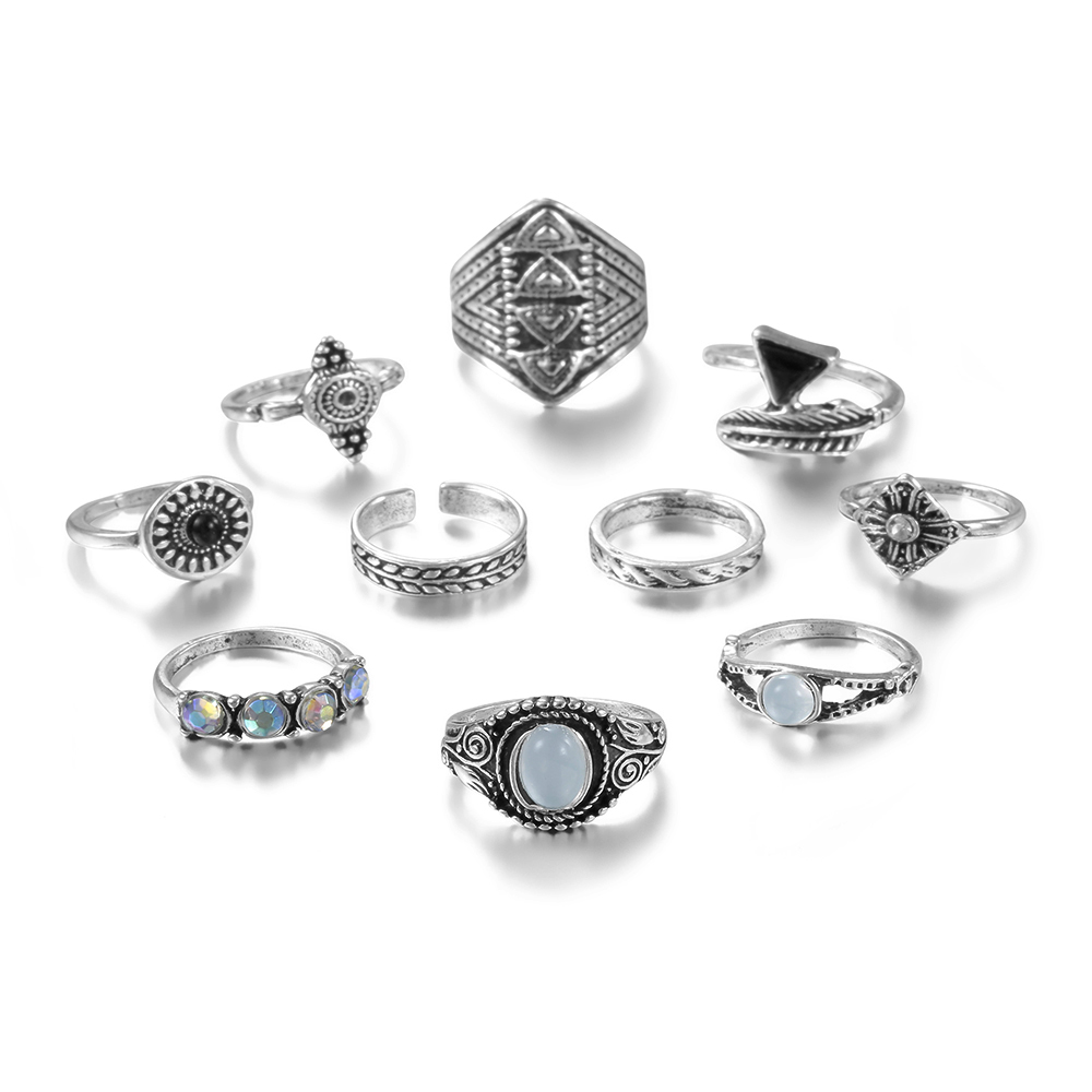 Meyfflin Vintage Knuckle Ring  - Vintage Punk Knuckle Rings Set recension och pris