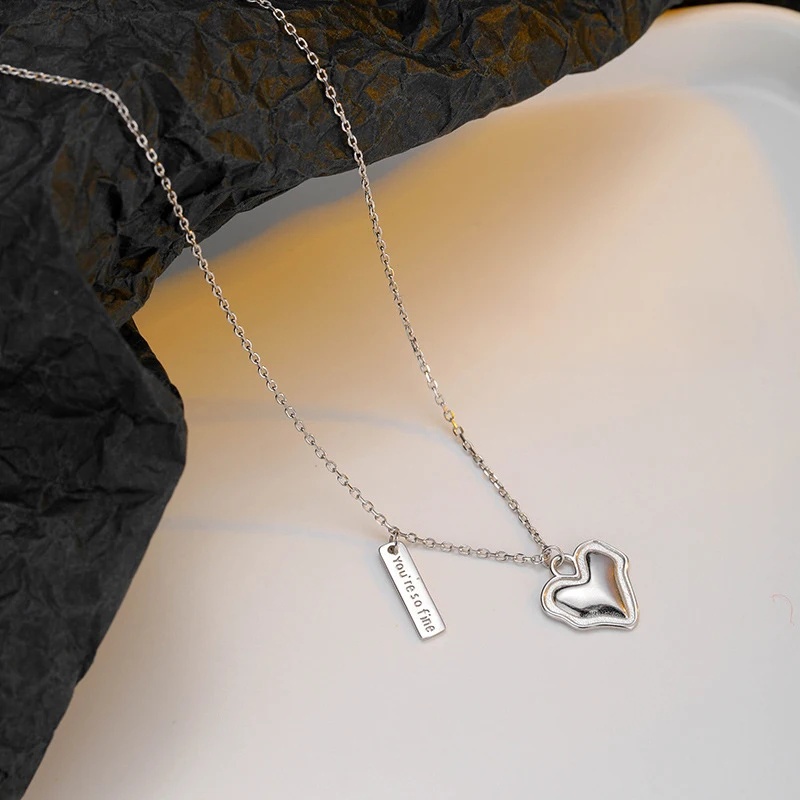 Bestselling Charm Necklace Irr - Layered Pendant Necklace Aesthetic recension och pris