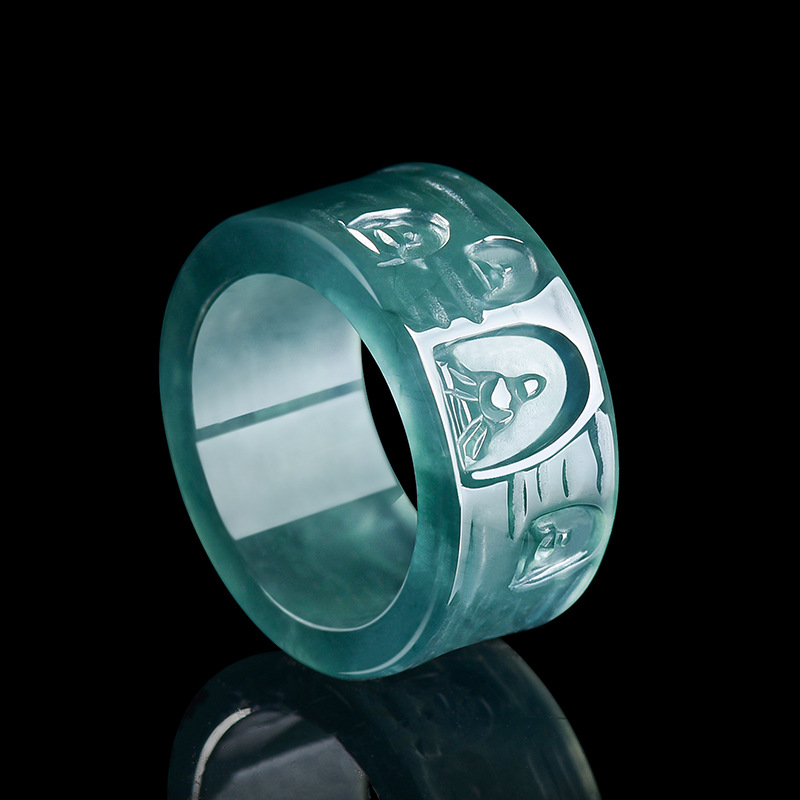 Natural Burmese Jadeite Buddha - Rings recension och pris