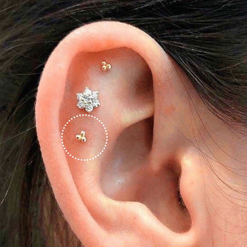 1PC Stainless Steel Mini Studs - Earrings recension och pris