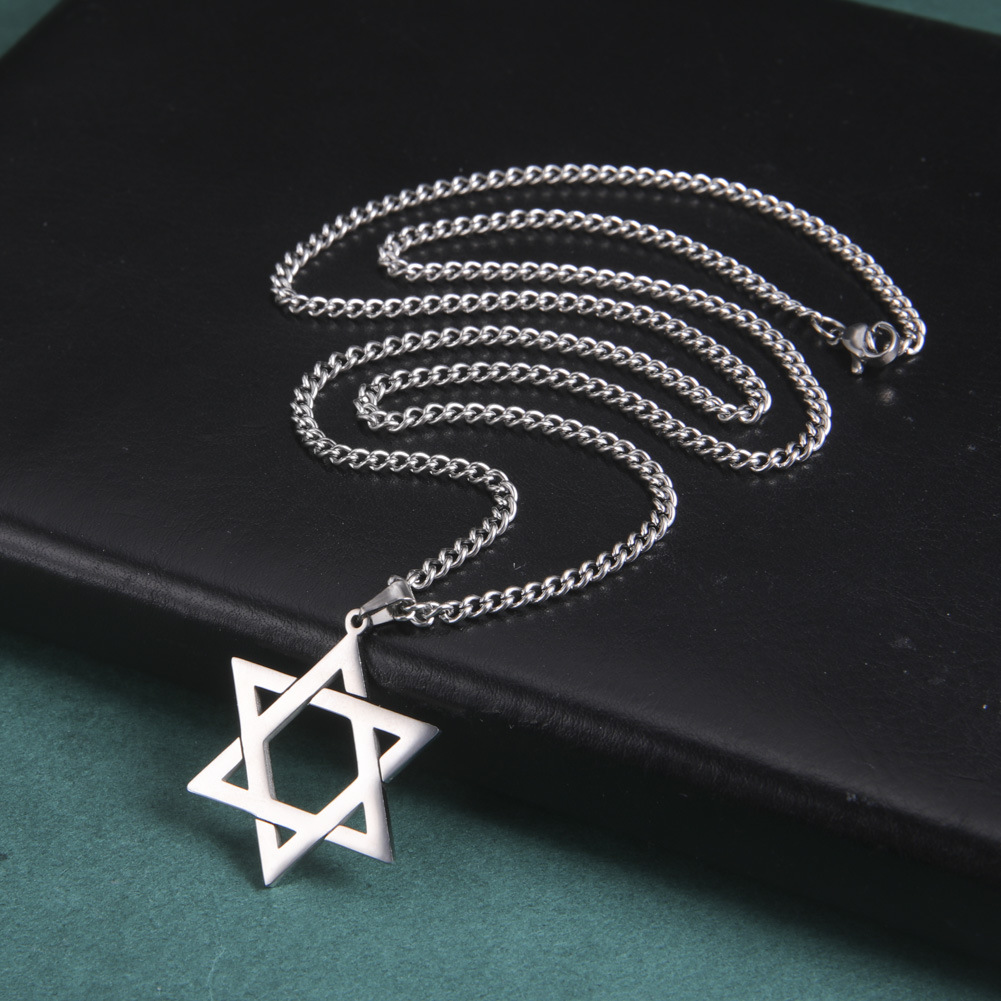 Stainless Steel Star of David  - Necklaces recension och pris