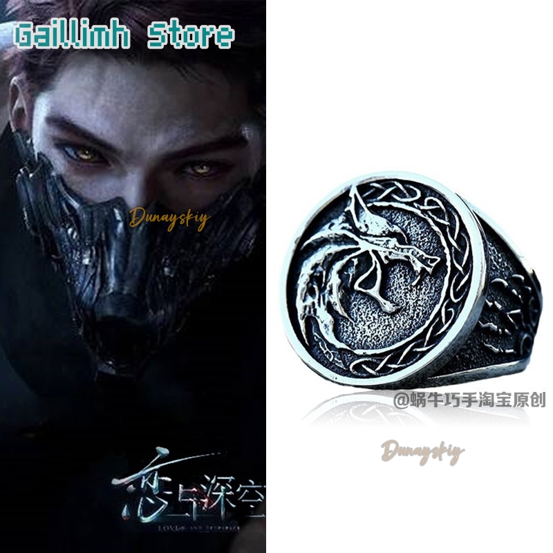 Gift Role Play Pendant Wolf Ga - Anime Pendant Necklace recension och pris