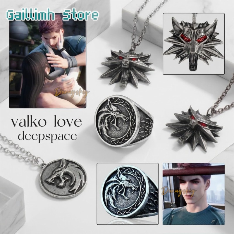 Gift Role Play Pendant Wolf Ga - Anime Pendant Necklace recension och pris