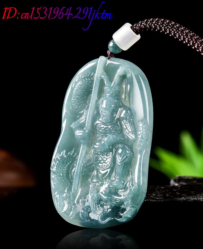 Burmese Jadeite Monkey King Pe - Necklaces recension och pris